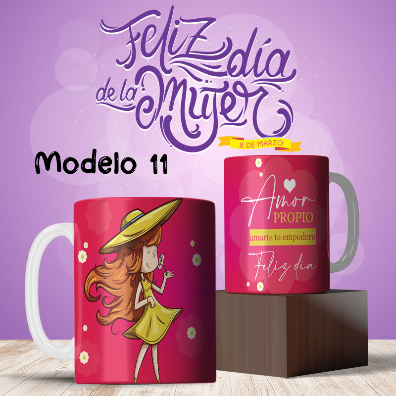 Taza personalizada Día de la Mujer