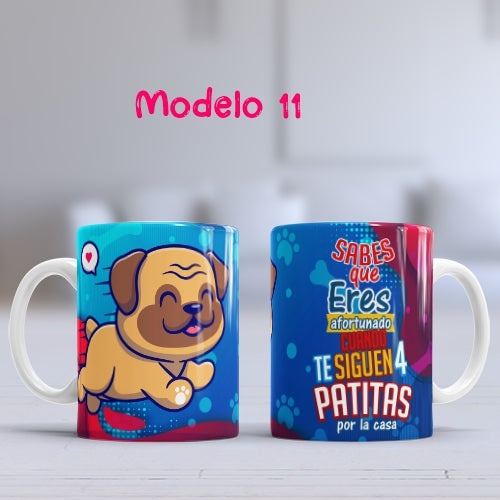 Taza personalizada Perritos