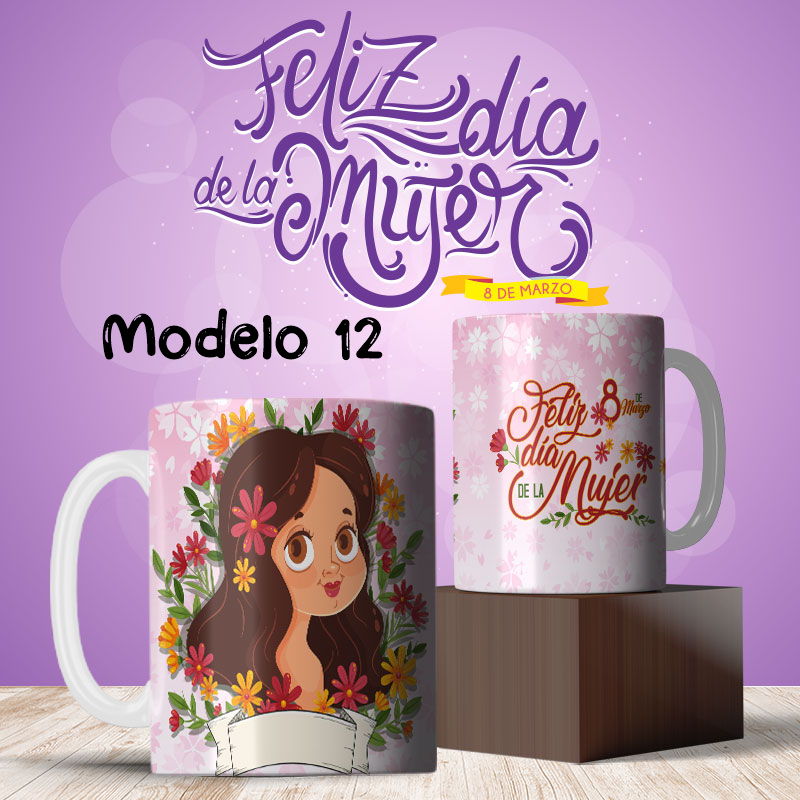 Taza personalizada Día de la Mujer