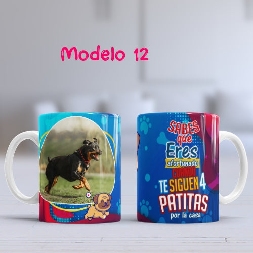 Taza personalizada Perritos