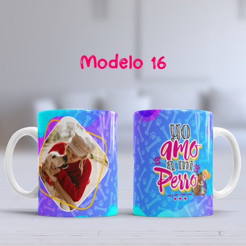 Taza personalizada Perritos