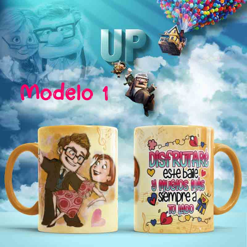 Taza personalizada UP