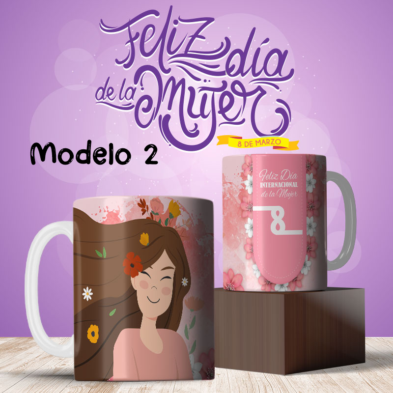 Taza personalizada Día de la Mujer