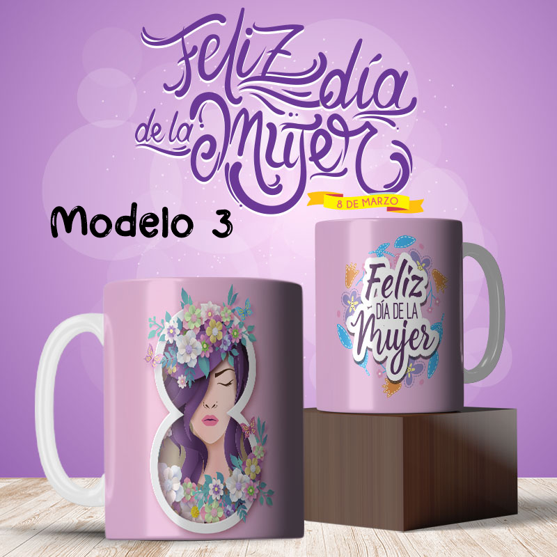 Taza personalizada Día de la Mujer