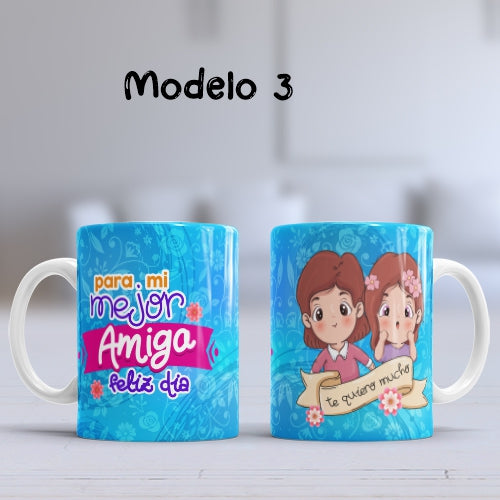 Taza personalizada amistad