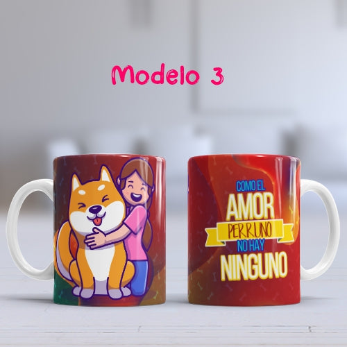 Taza personalizada Perritos