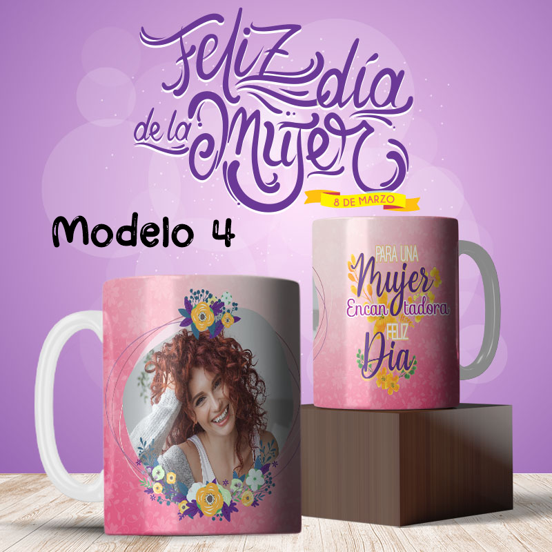 Taza personalizada Día de la Mujer