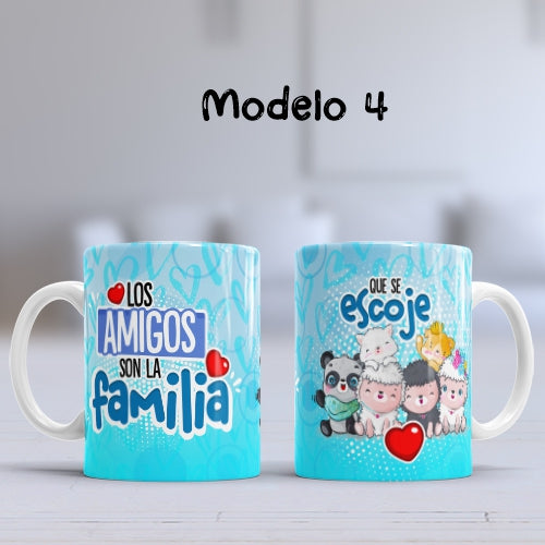 Taza personalizada amistad