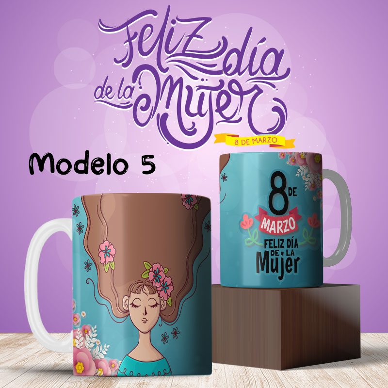 Taza personalizada Día de la Mujer