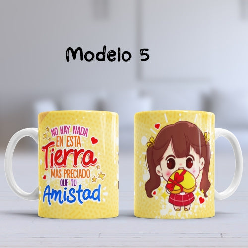 Taza personalizada amistad