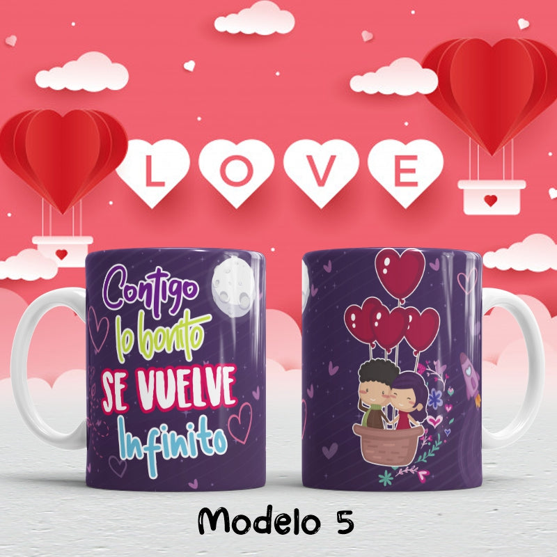 Taza personalizada Amor