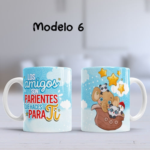 Taza personalizada amistad