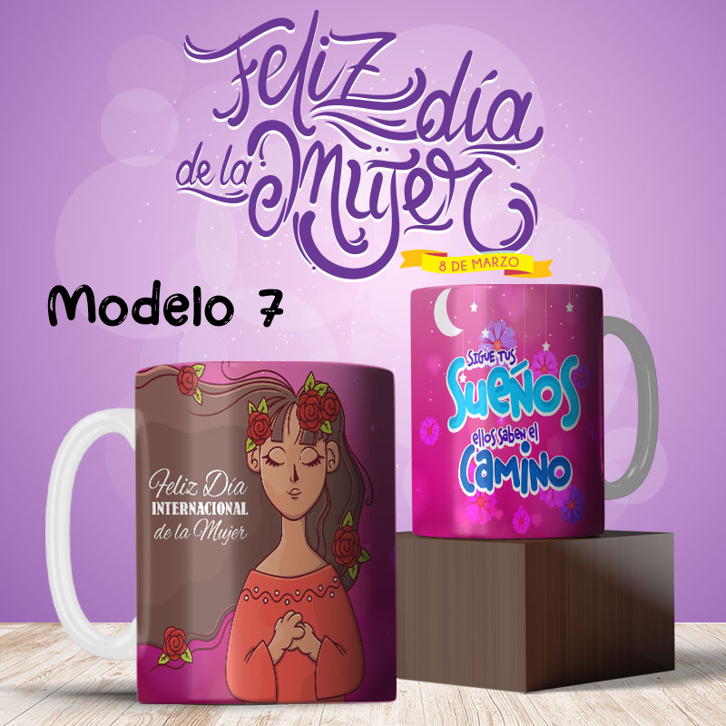 Taza personalizada Día de la Mujer