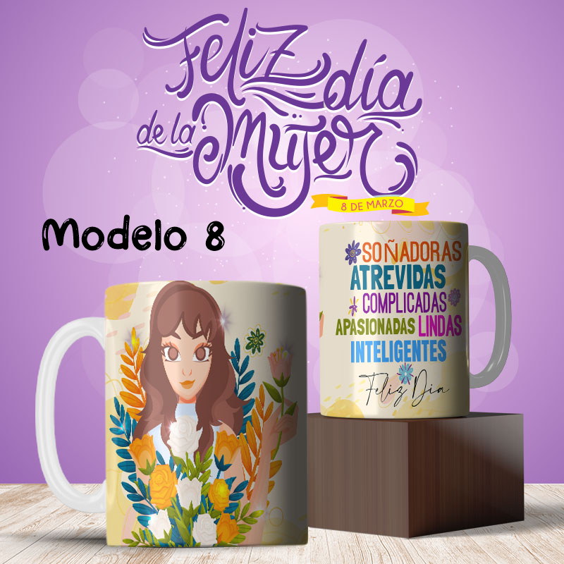 Taza personalizada Día de la Mujer