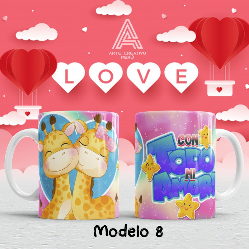 Taza personalizada Amor