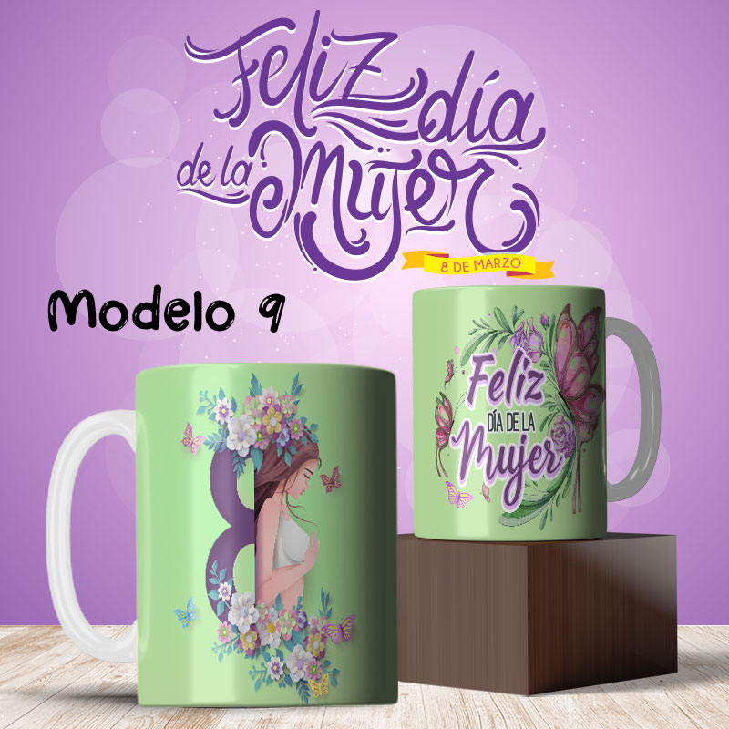 Taza personalizada Día de la Mujer