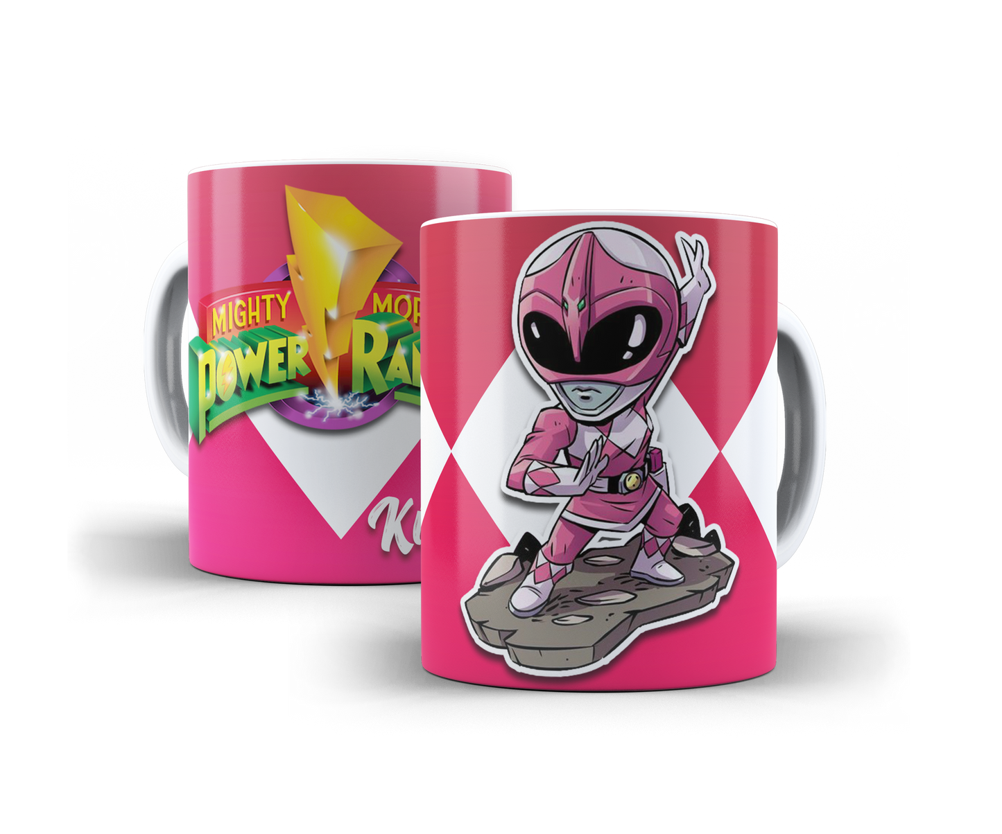 Taza personalizada Power Rangers