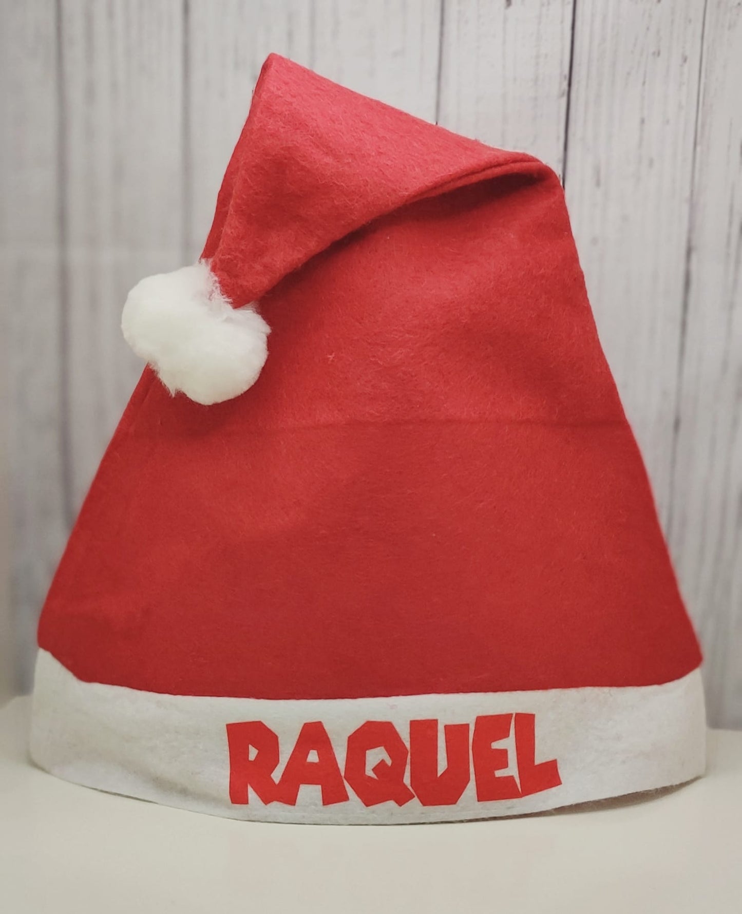 Gorro de Papá Noel personalizado