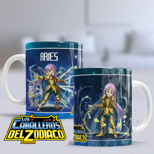 Taza personalizada Caballeros del Zodiaco