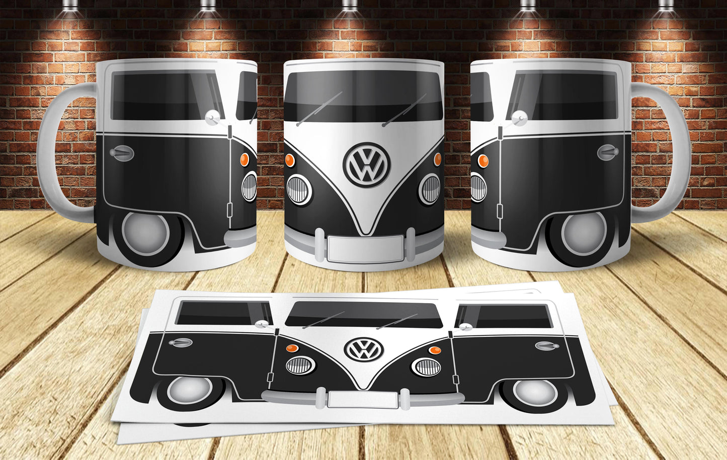 Taza personalizada Volkswagen Combi