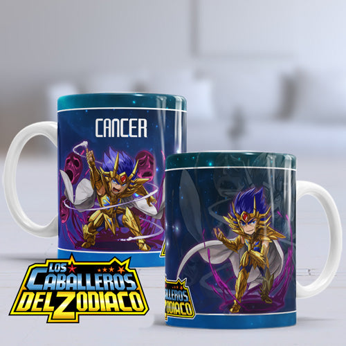 Taza personalizada Caballeros del Zodiaco