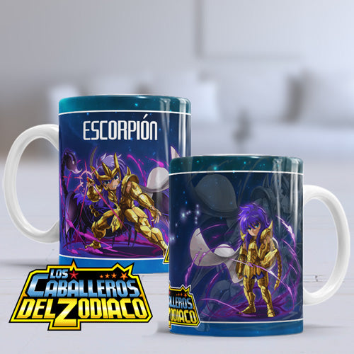 Taza personalizada Caballeros del Zodiaco