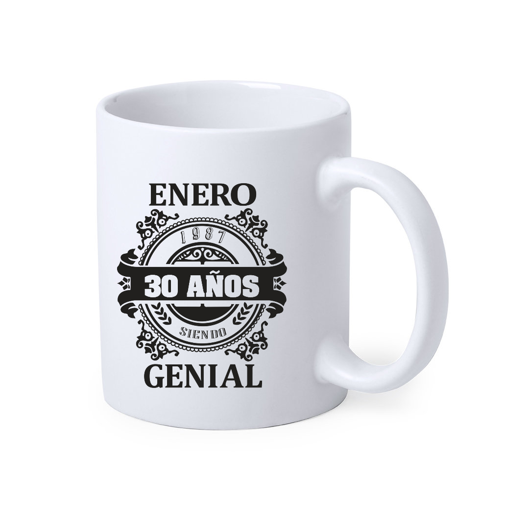 Taza personalizada "Siendo genial"