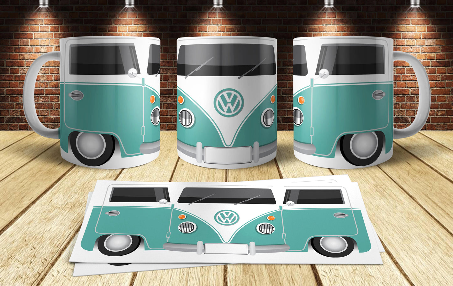 Taza personalizada Volkswagen Combi