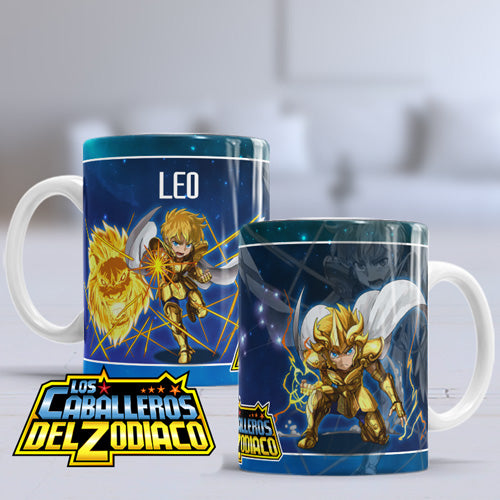 Taza personalizada Caballeros del Zodiaco