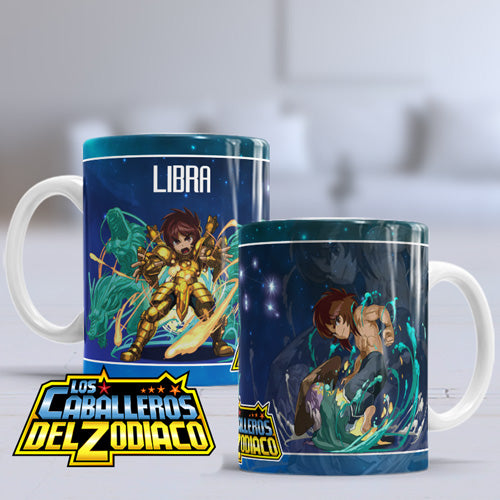 Taza personalizada Caballeros del Zodiaco