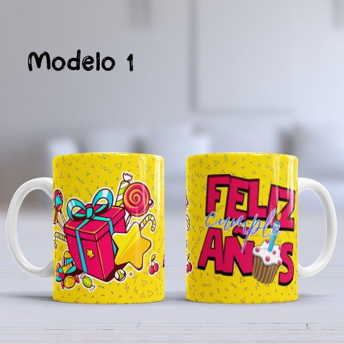 Taza personalizada cumpleaños