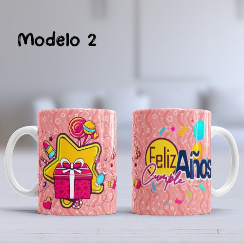 Taza personalizada cumpleaños