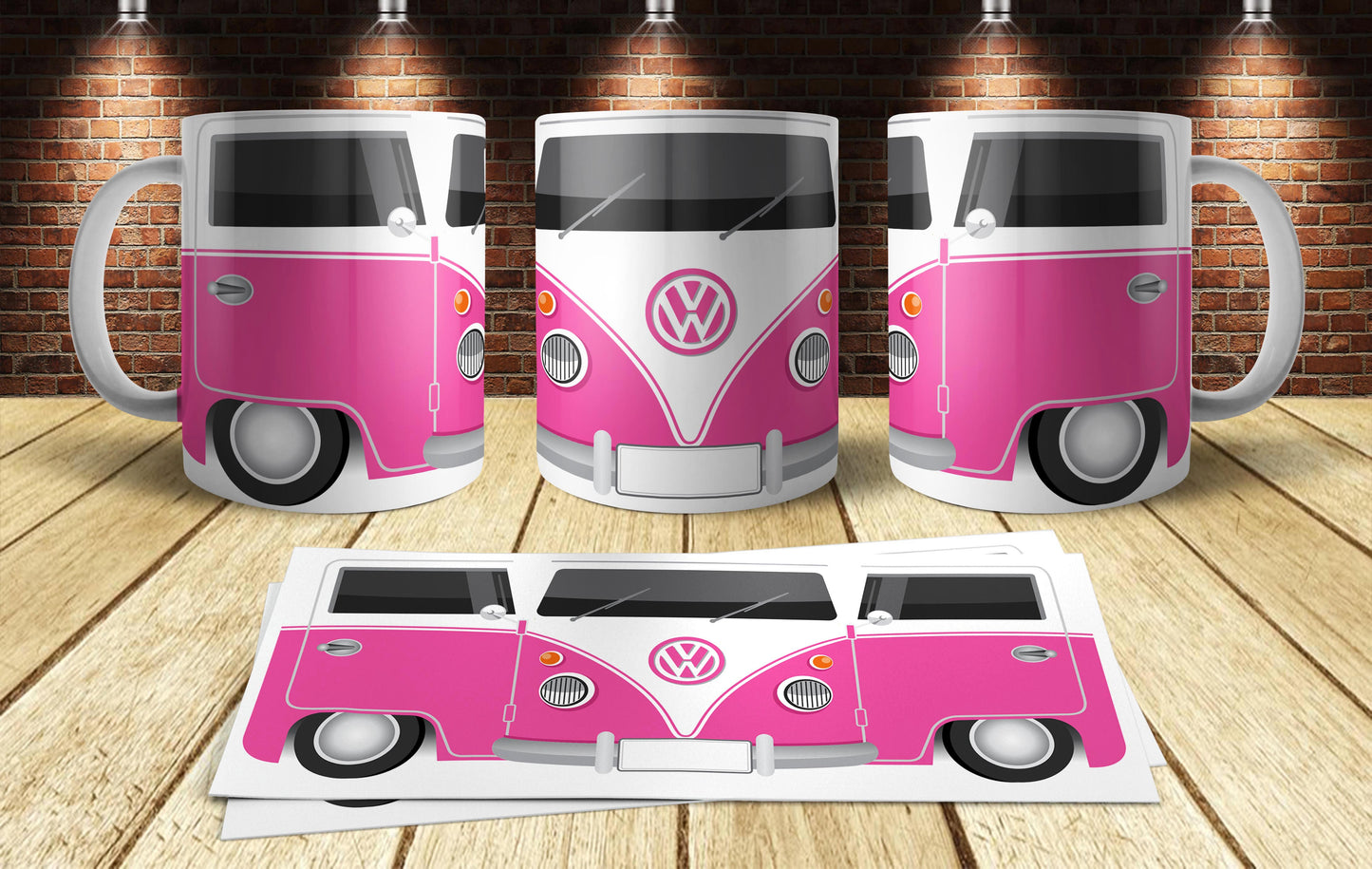 Taza personalizada Volkswagen Combi