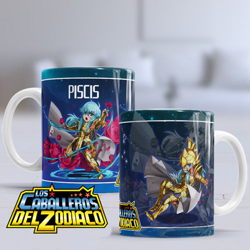 Taza personalizada Caballeros del Zodiaco