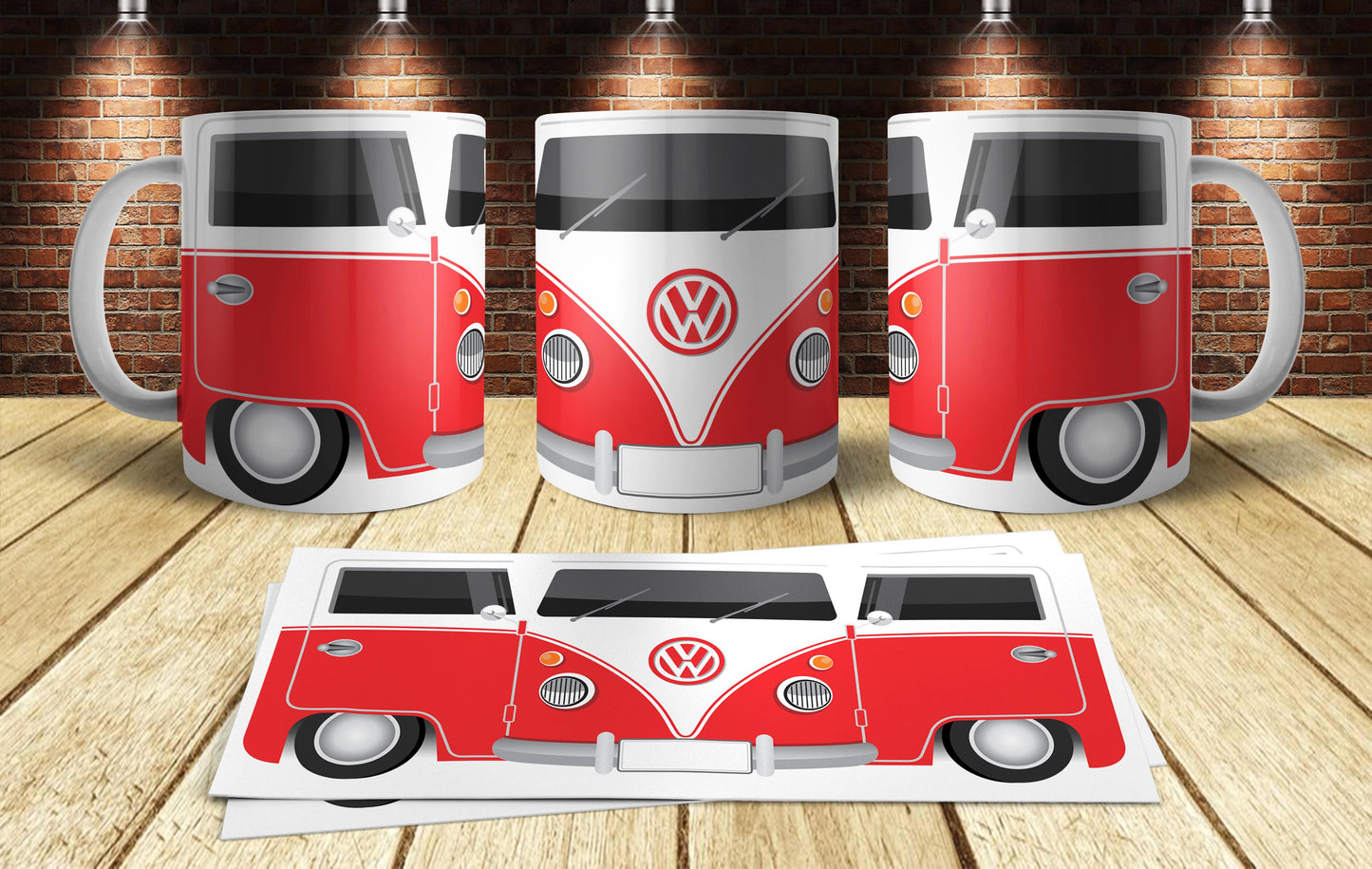 Taza personalizada Volkswagen Combi