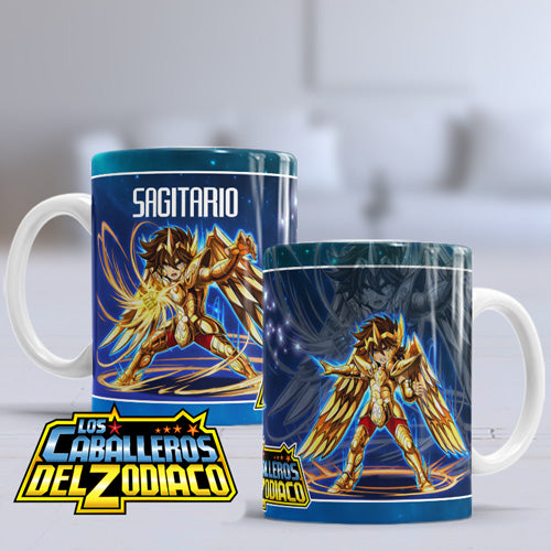 Taza personalizada Caballeros del Zodiaco