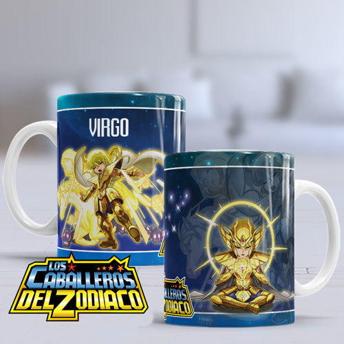 Taza personalizada Caballeros del Zodiaco