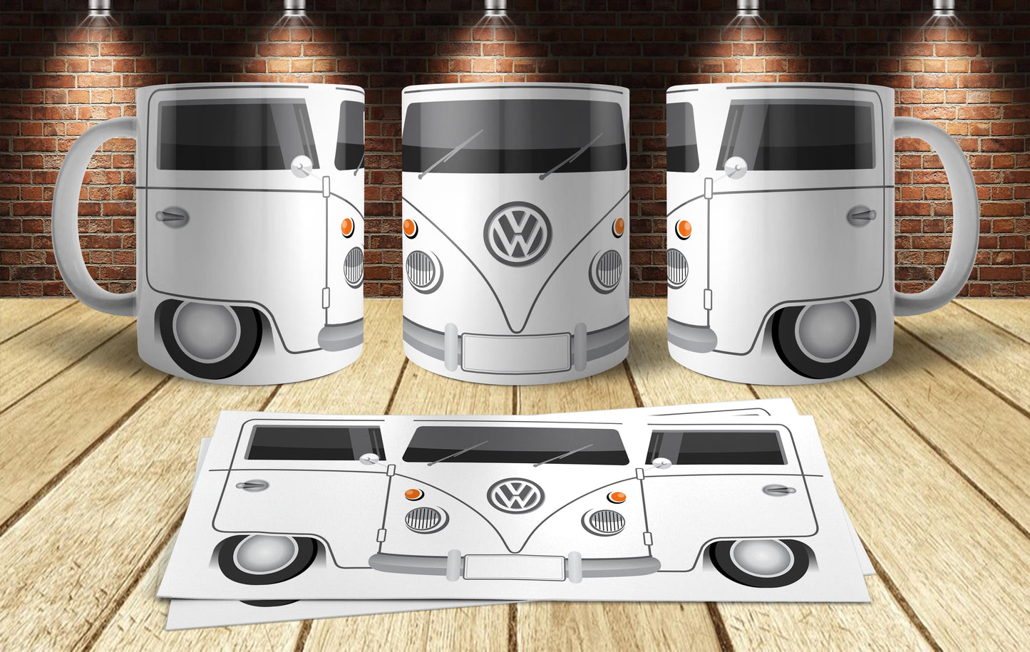 Taza personalizada Volkswagen Combi