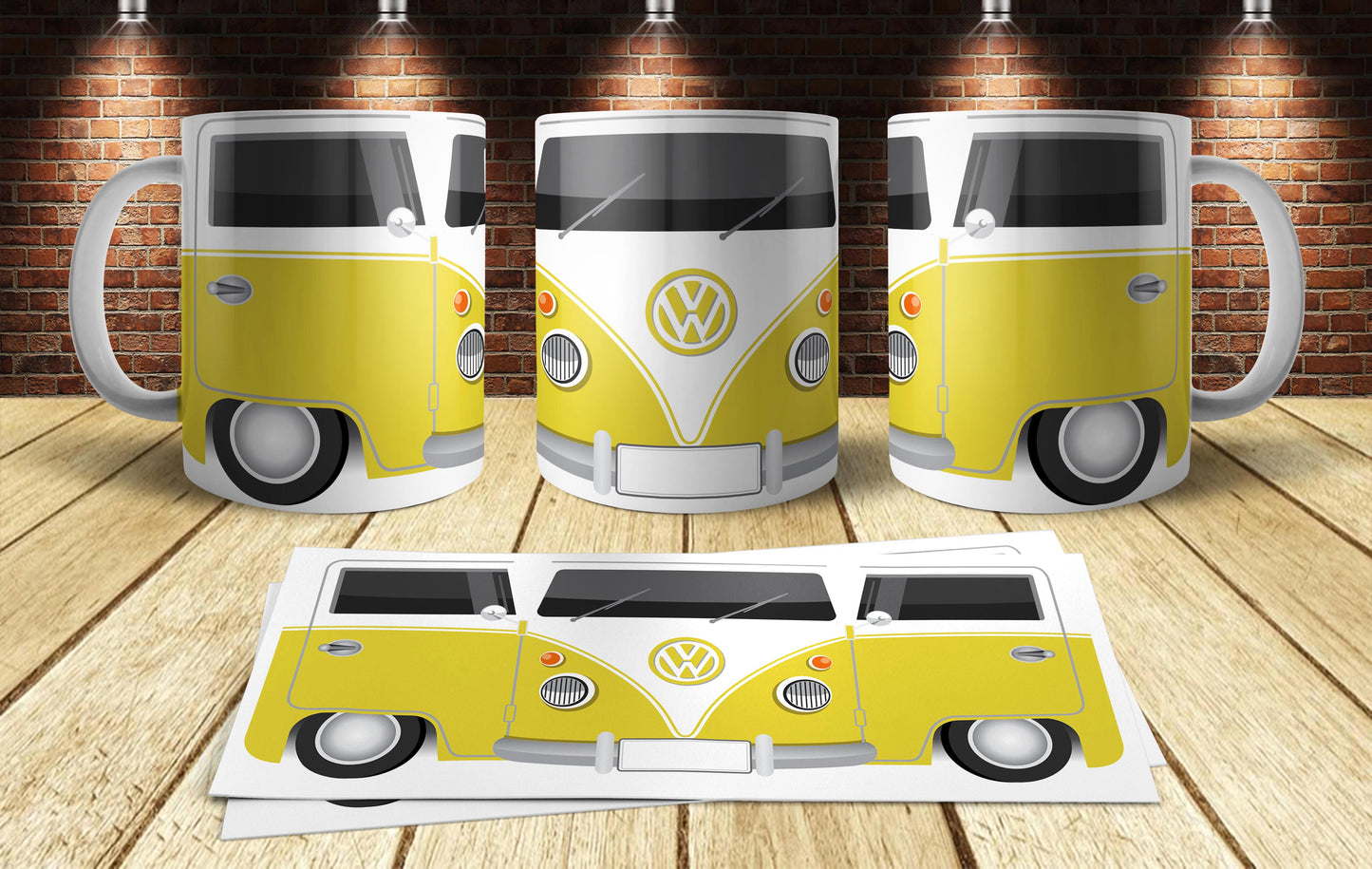 Taza personalizada Volkswagen Combi